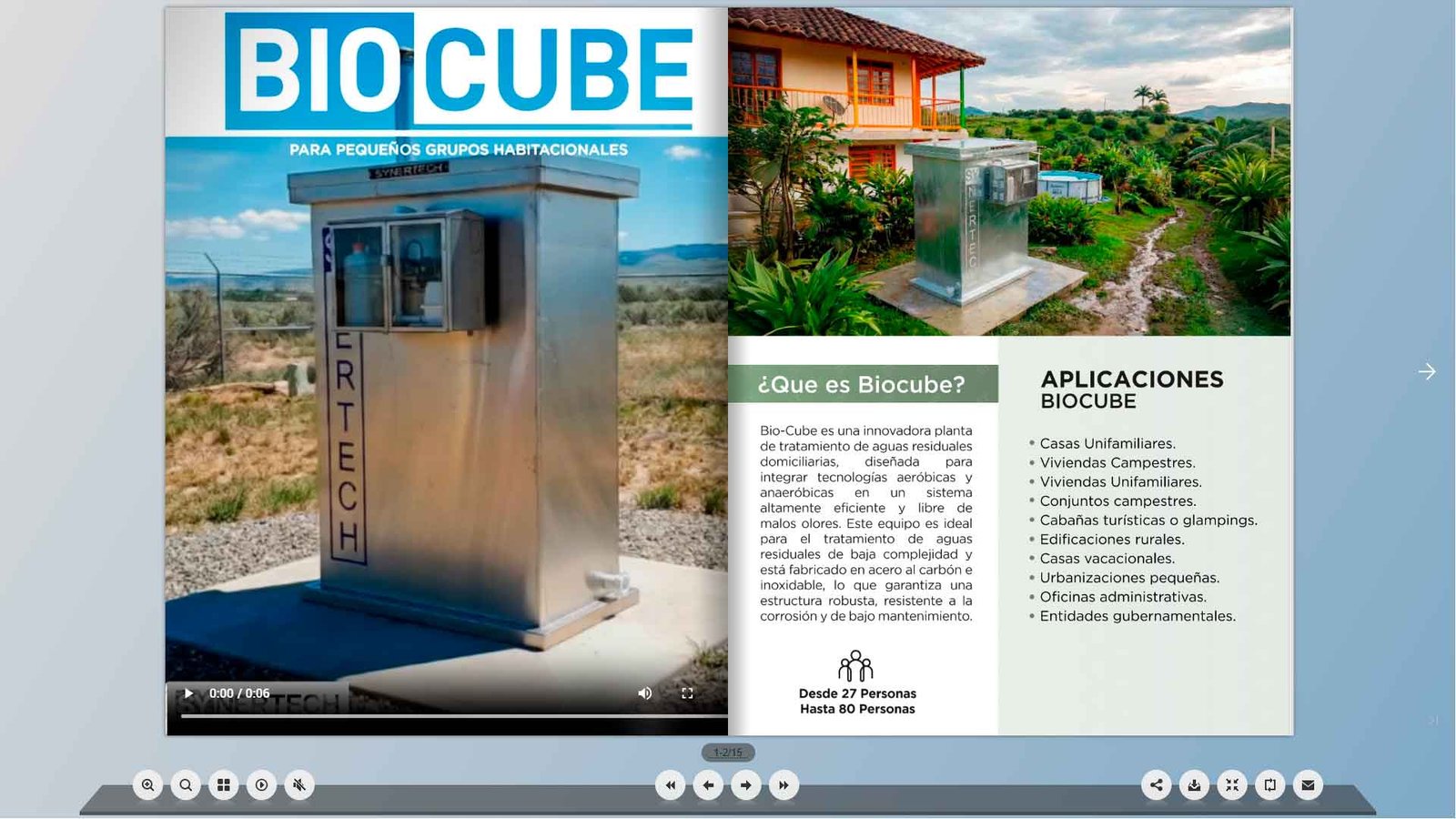 Catálogo Técnico BIOCUBE