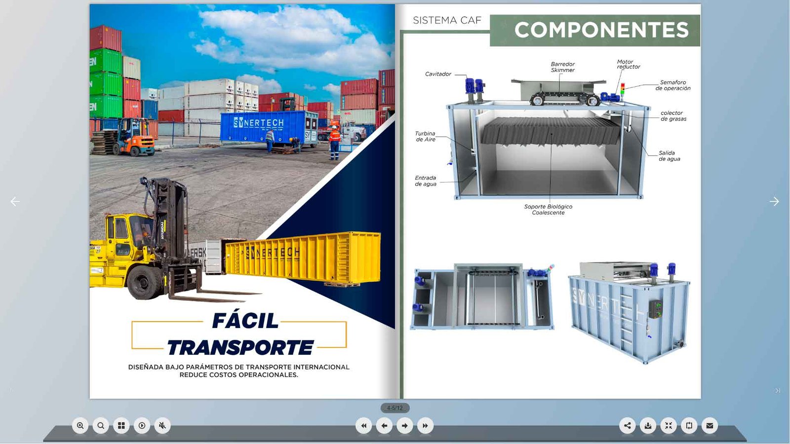 Catálogo Técnico CAF Synertech