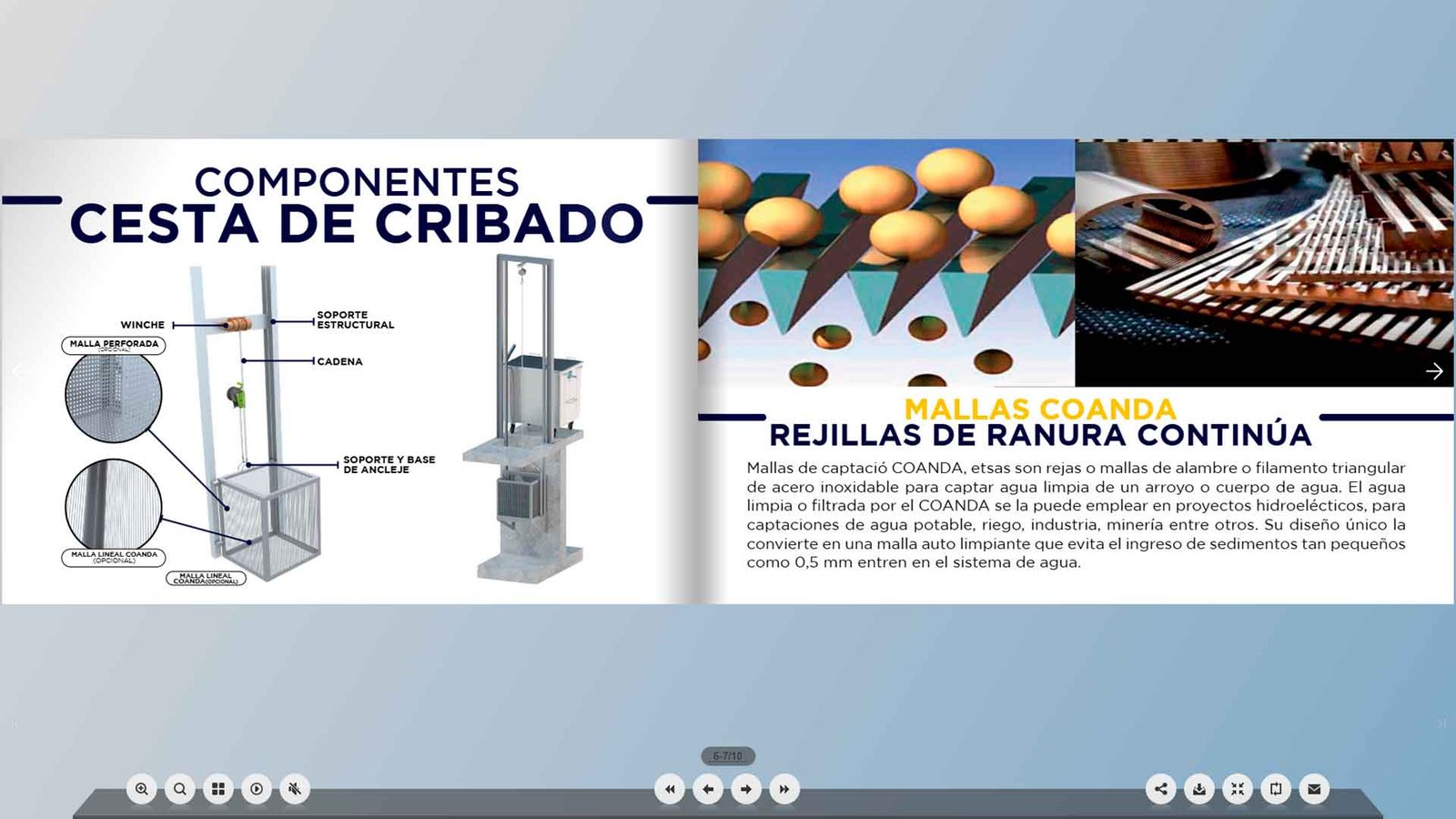 Catálogo Técnico Cesta Gruesos