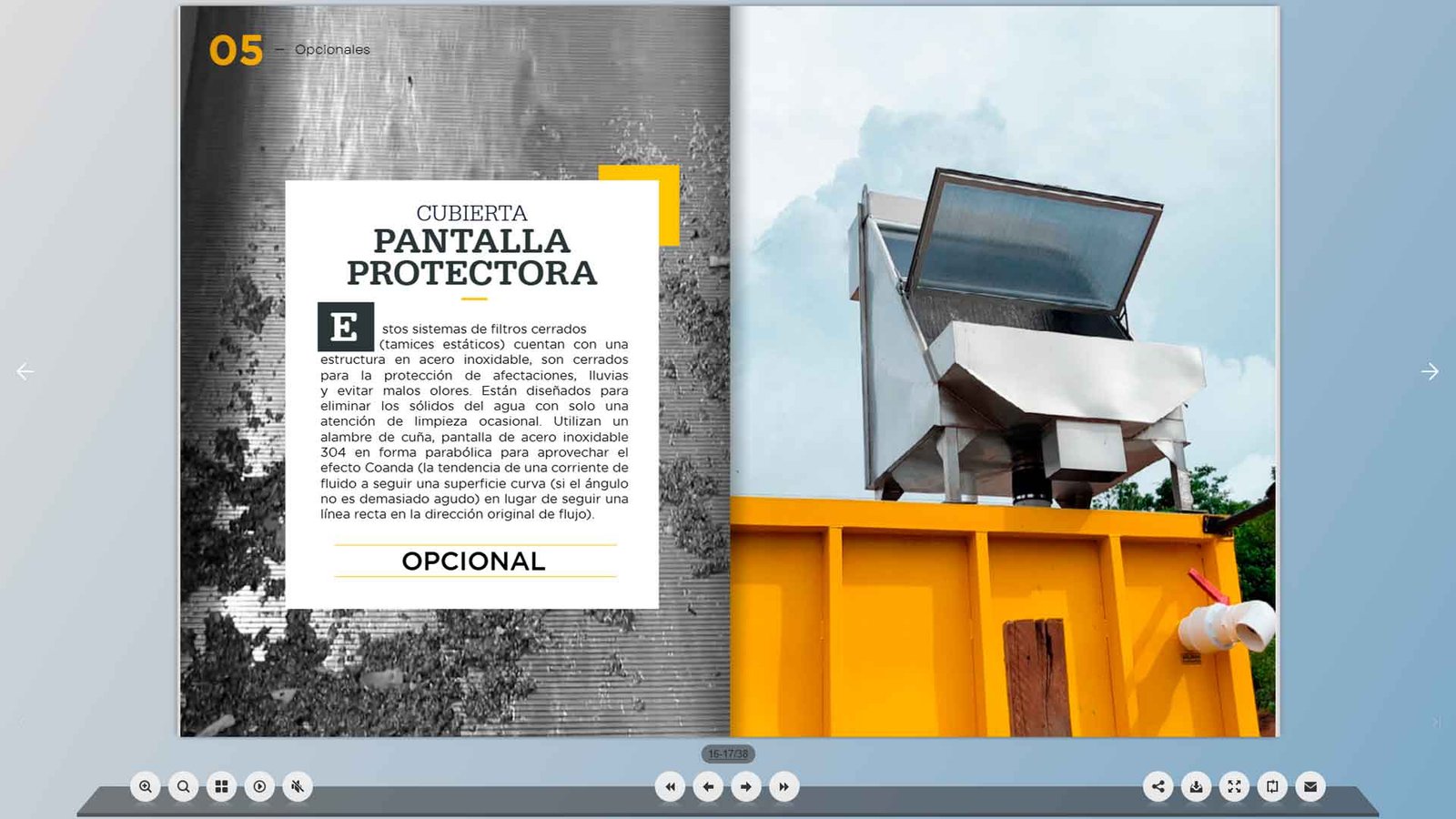 Catálogo Técnico Tamiz Estático